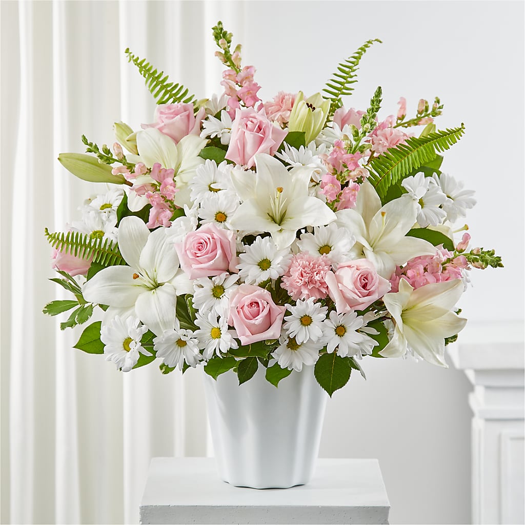 Soft Touch Tabletop Basket – Touch Of Roses Inc, Visalia CA