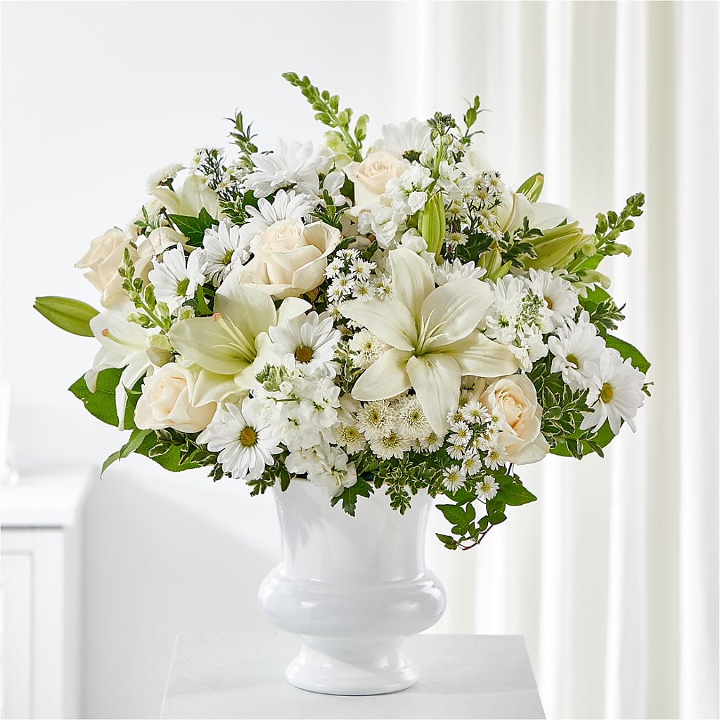 Uplifting Urn Arrangement – Touch Of Roses INC, Visalia CA