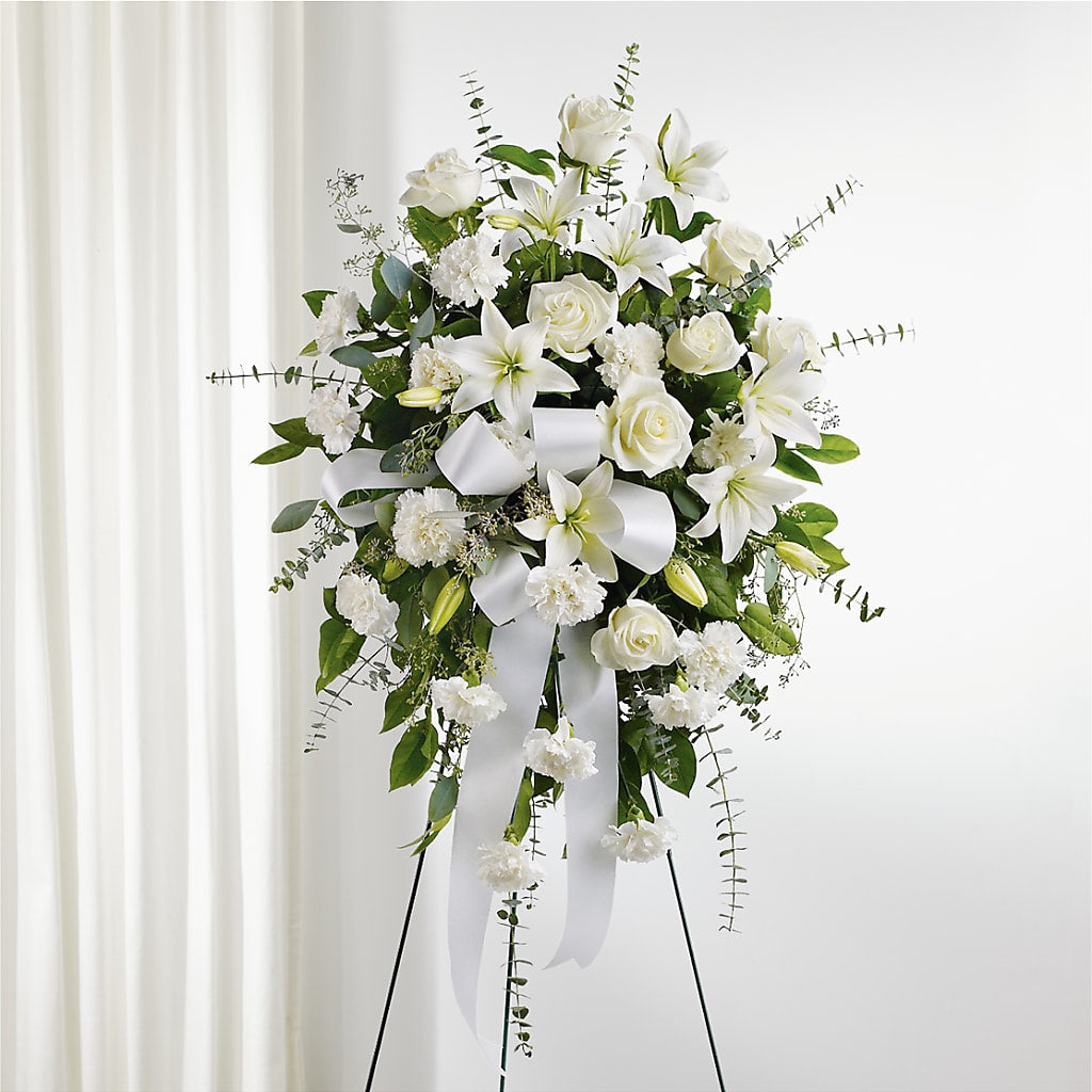 With Care Standing Spray – Touch Of Roses Inc, Visalia CA