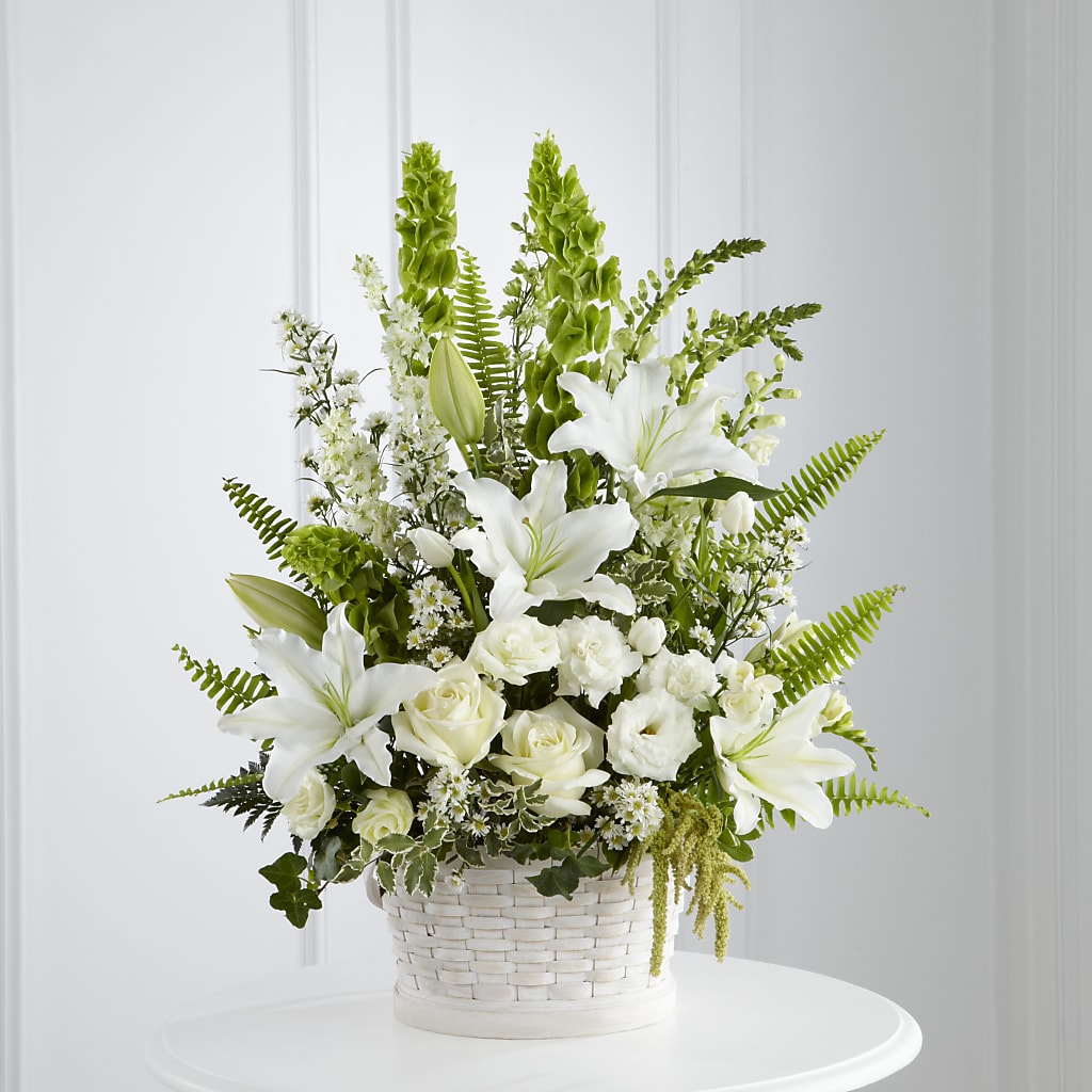 In Our Thoughts Arrangement – Touch Of Roses INC, Visalia CA