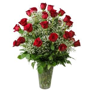 2 Dozen Radiant Roses Arrangement – Touch Of Roses INC, Visalia CA