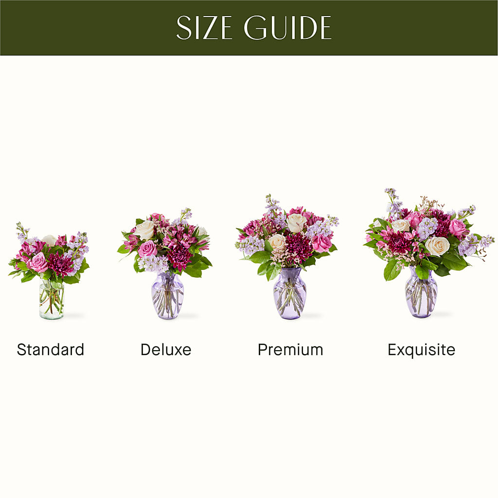 Amethyst Dreams Bouquet – Touch Of Roses, Visalia CA