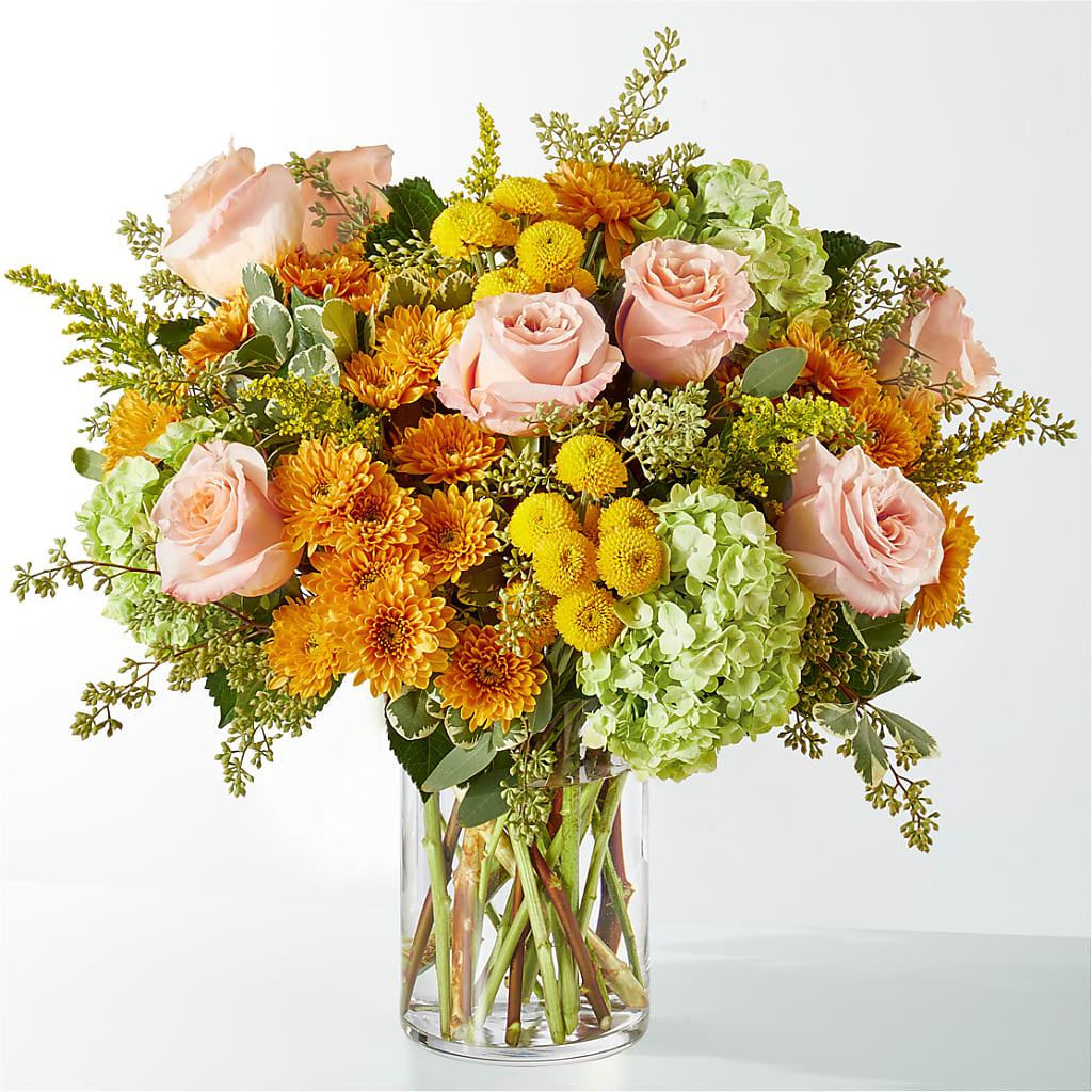 Fall Foliage Bouquet – Touch Of Roses, Visalia CA