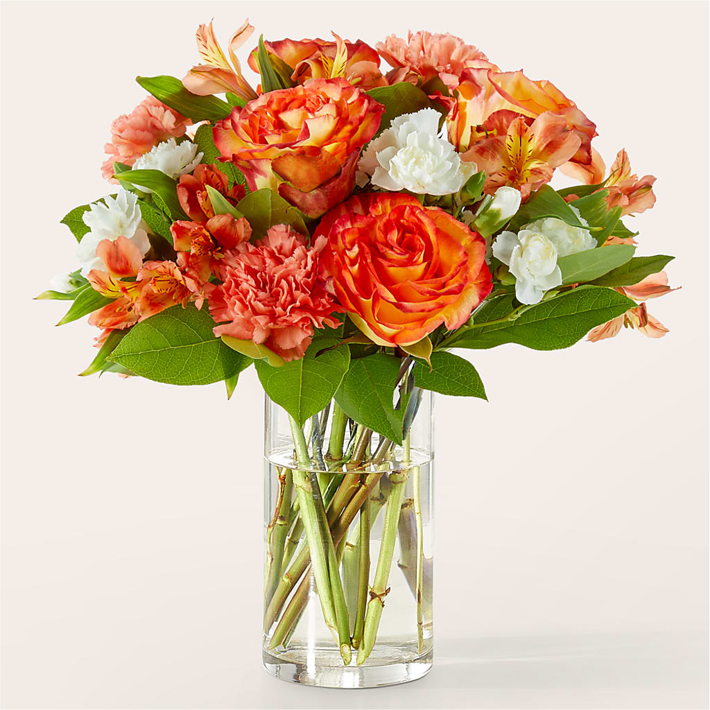 Apricot Glow Bouquet – Touch Of Roses INC, Visalia CA