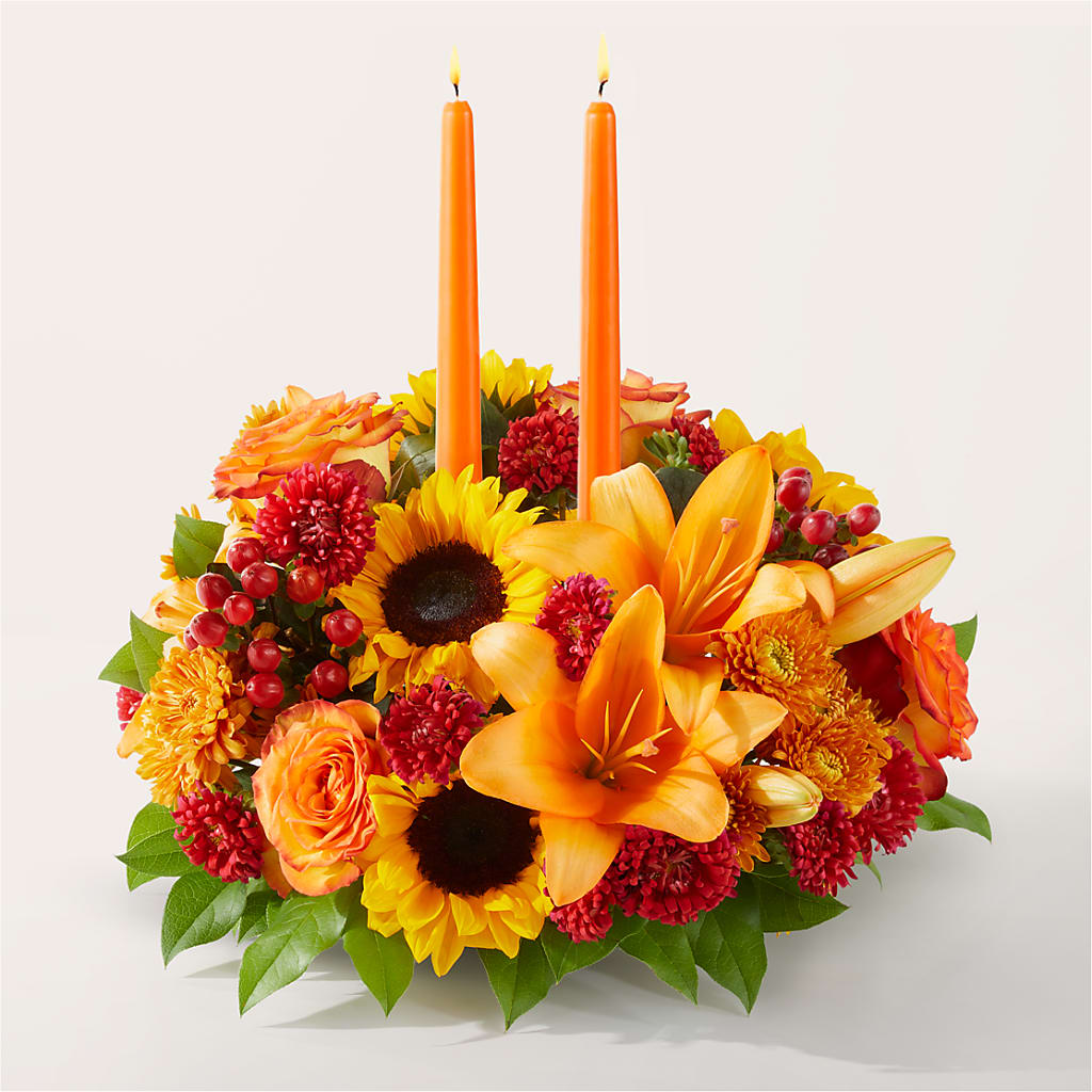Grateful Centerpiece – Touch Of Roses Inc, Visalia CA