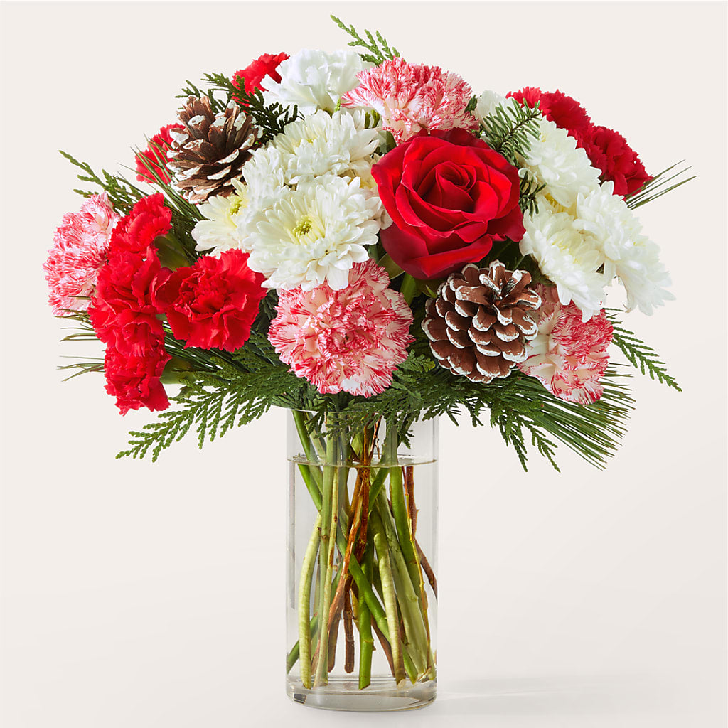 Candy Cane Lane Bouquet – Touch Of Roses INC, Visalia CA