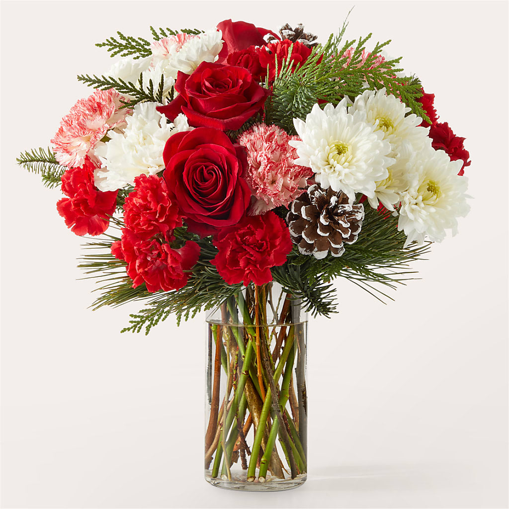 Candy Cane Lane Bouquet – Touch Of Roses Inc, Visalia CA