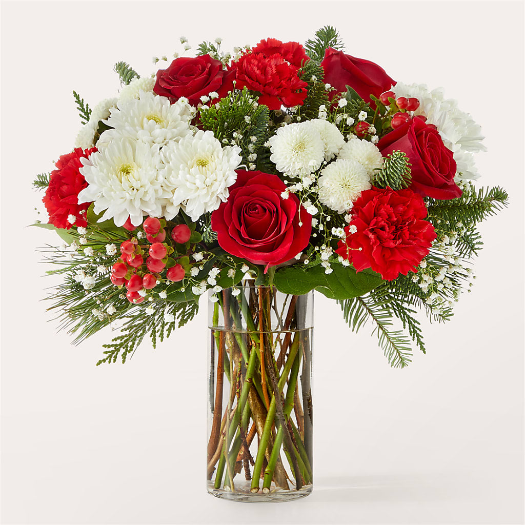 Chance of Flurries Bouquet – Touch Of Roses Inc, Visalia CA
