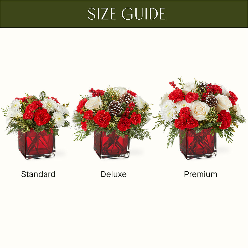 Christmas Market Bouquet – Touch Of Roses, Visalia CA