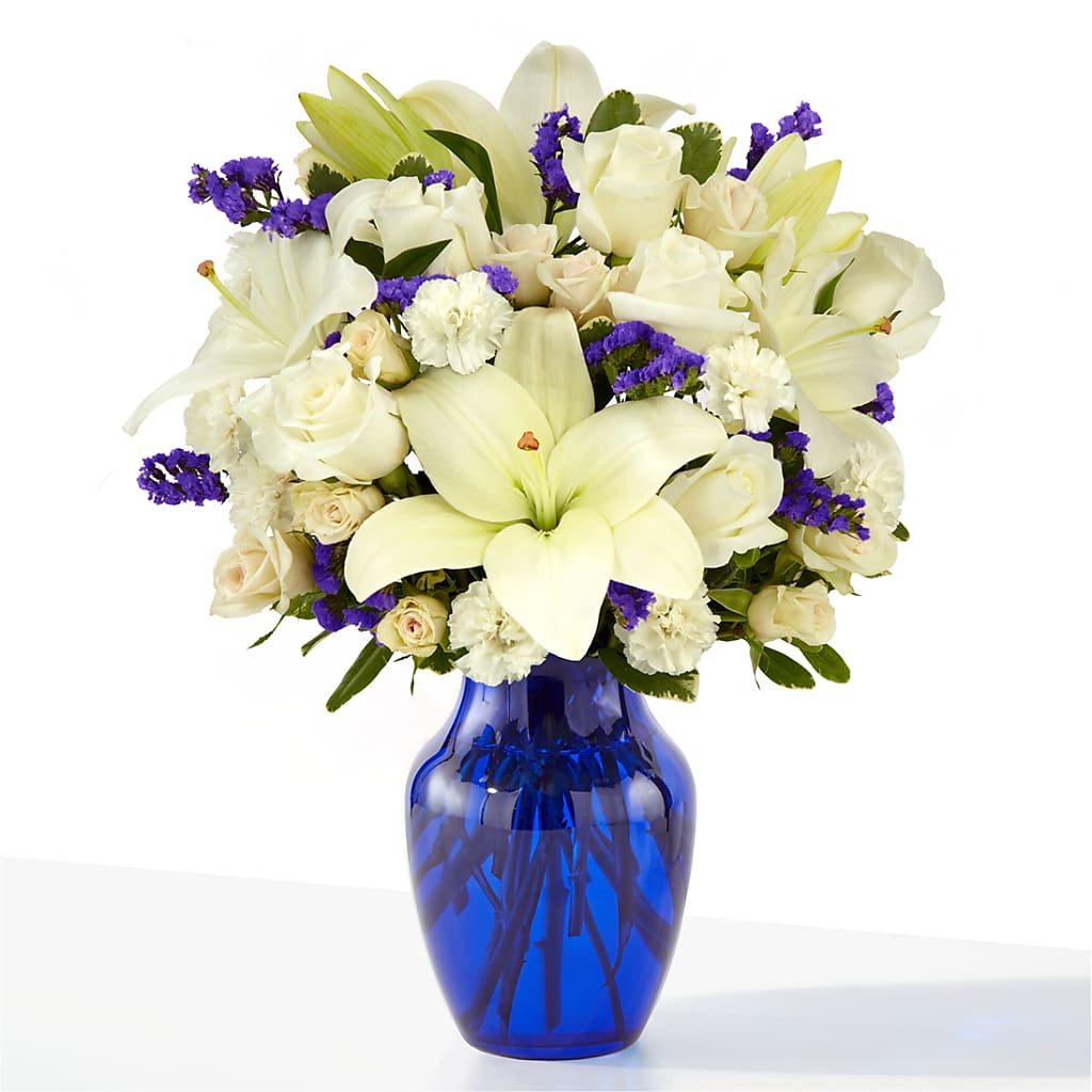 Sapphire Rush Bouquet – Touch Of Roses Inc, Visalia CA