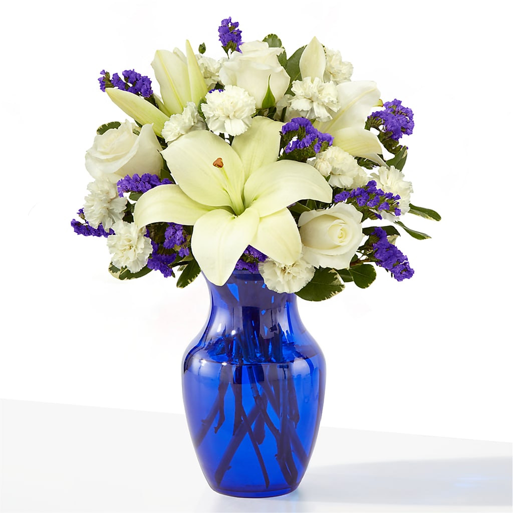 Sapphire Rush Bouquet – Touch Of Roses INC, Visalia CA