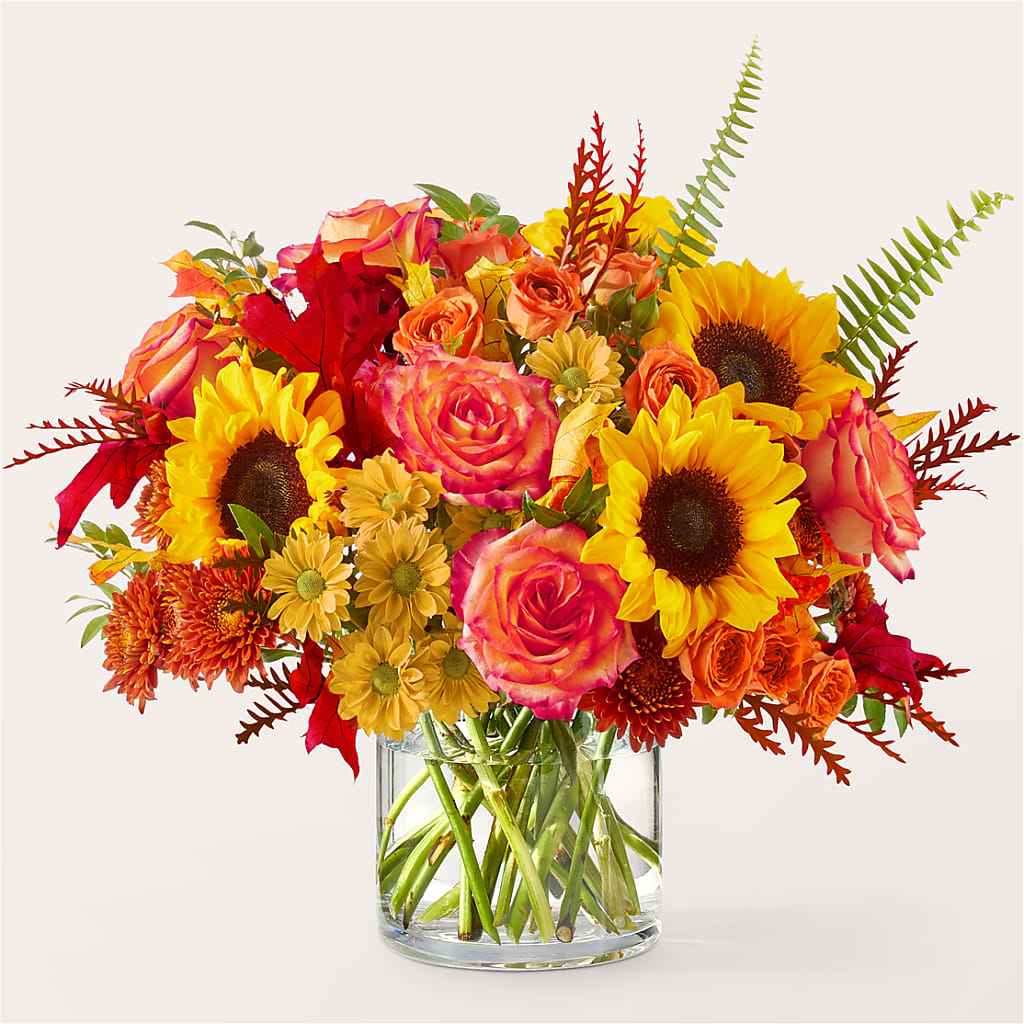 Fall Campfire Bouquet – Touch Of Roses, Visalia CA