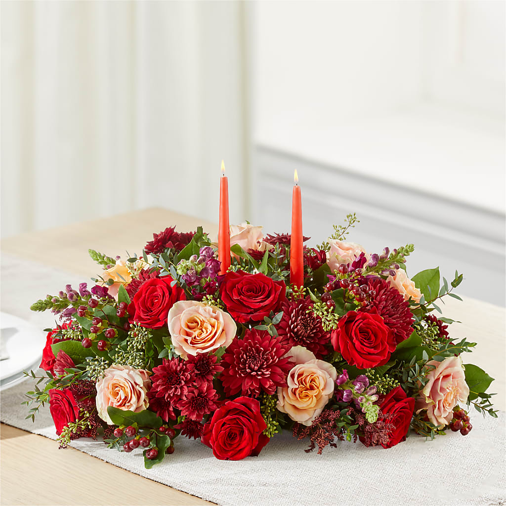 Most Thankful Centerpiece – Touch Of Roses Inc, Visalia CA