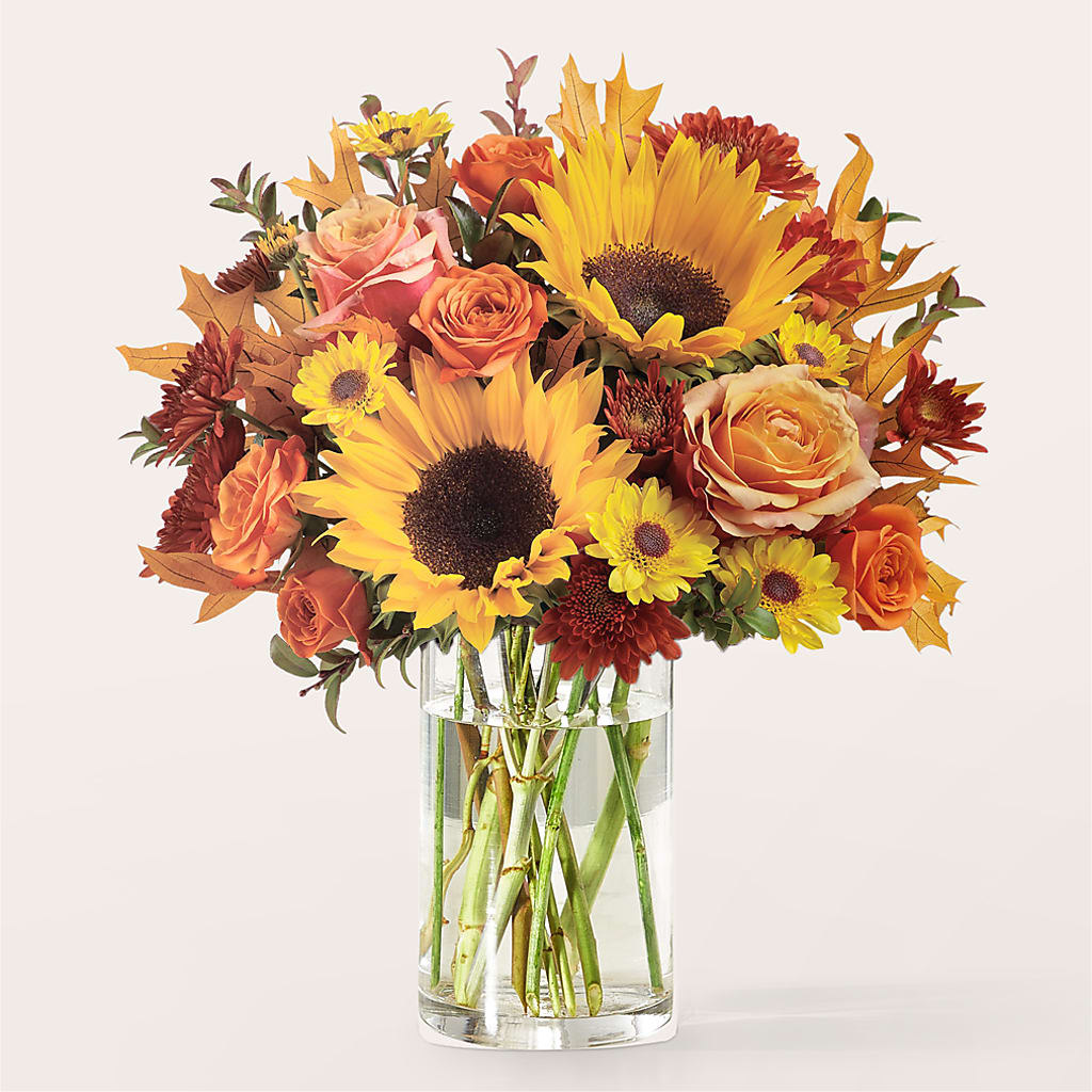 Fluttering Foliage Bouquet – Touch Of Roses, Visalia CA