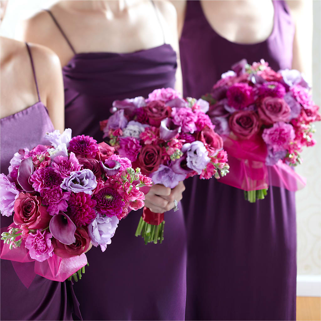 Bridesmaid's Garden Bouquet – Touch Of Roses Inc, Visalia CA
