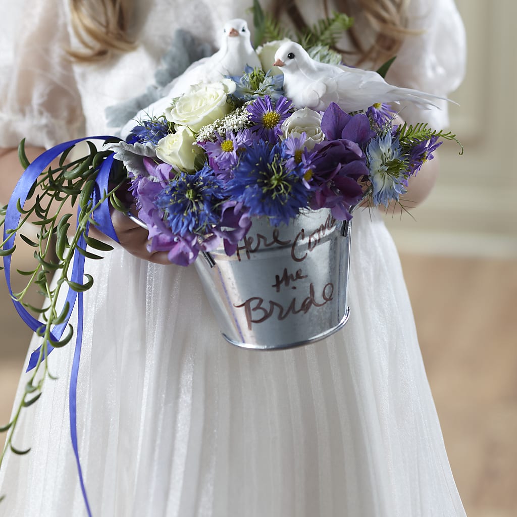 Enchantment Flower Girl Arrangement – Touch Of Roses Inc, Visalia CA