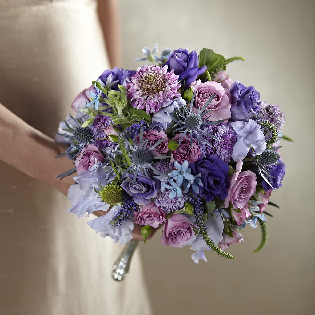 Lavender Garden Bouquet – Touch Of Roses Inc, Visalia CA