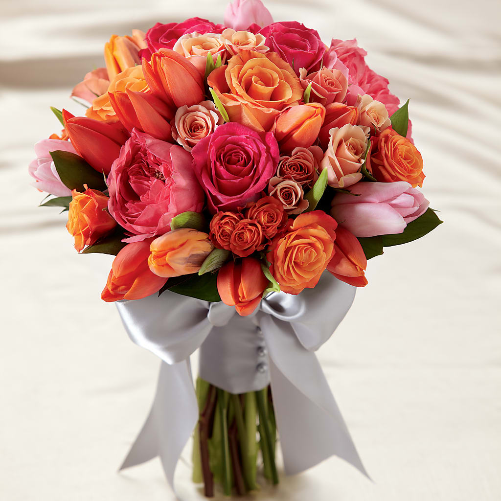 Sunset Dream Bouquet – Touch Of Roses Inc, Visalia CA