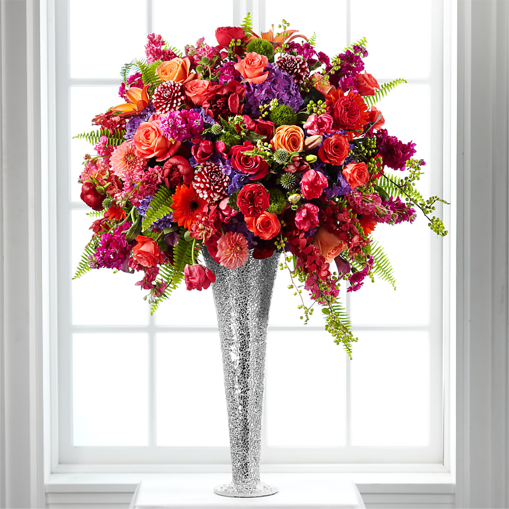 Flower Jeweled Arrangement – Touch Of Roses Inc, Visalia CA