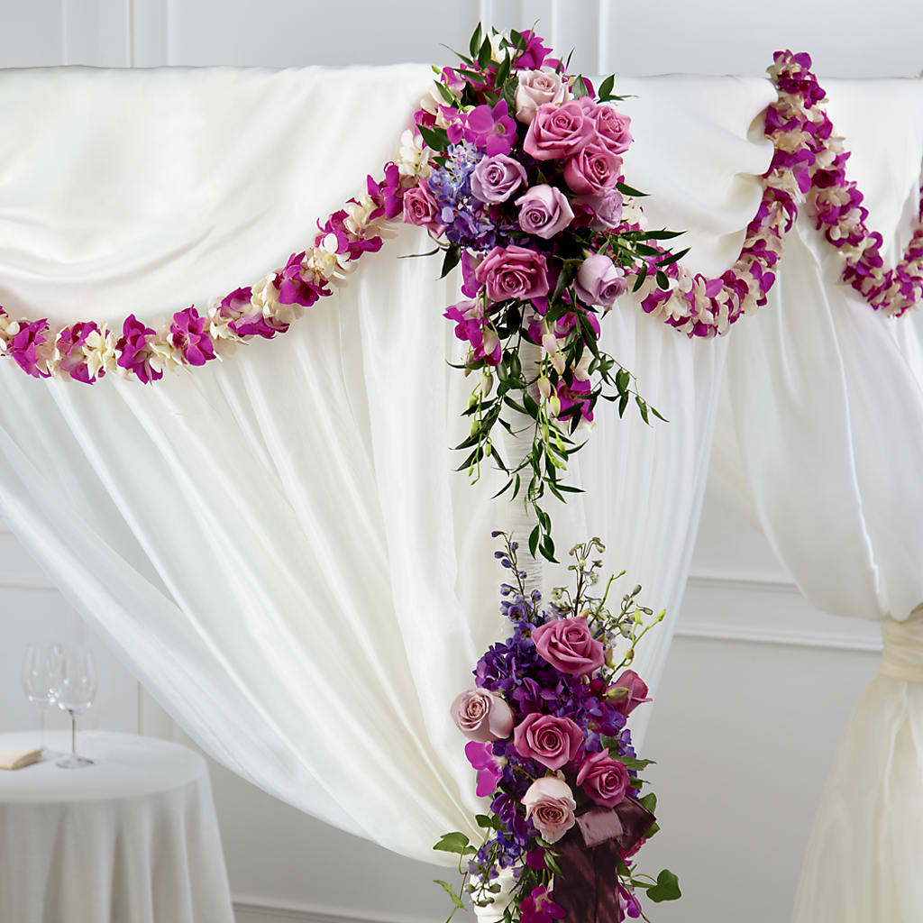 Color & Light Chuppah Decor – Touch Of Roses Inc, Visalia CA
