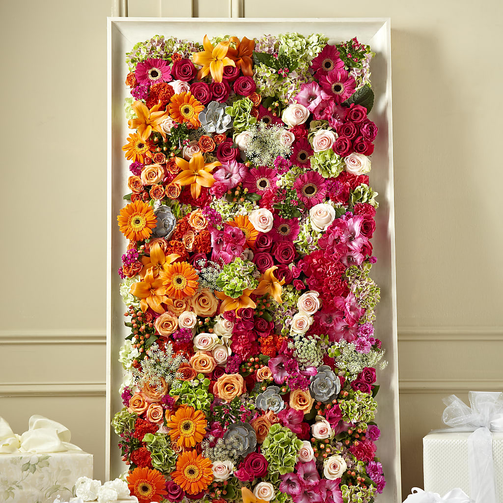 Fresh Picked Floral Wall – Touch Of Roses Inc, Visalia CA