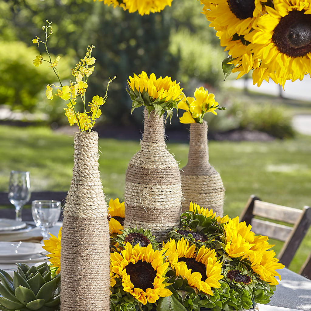Sublime Garden Centerpiece – Touch Of Roses Inc, Visalia CA