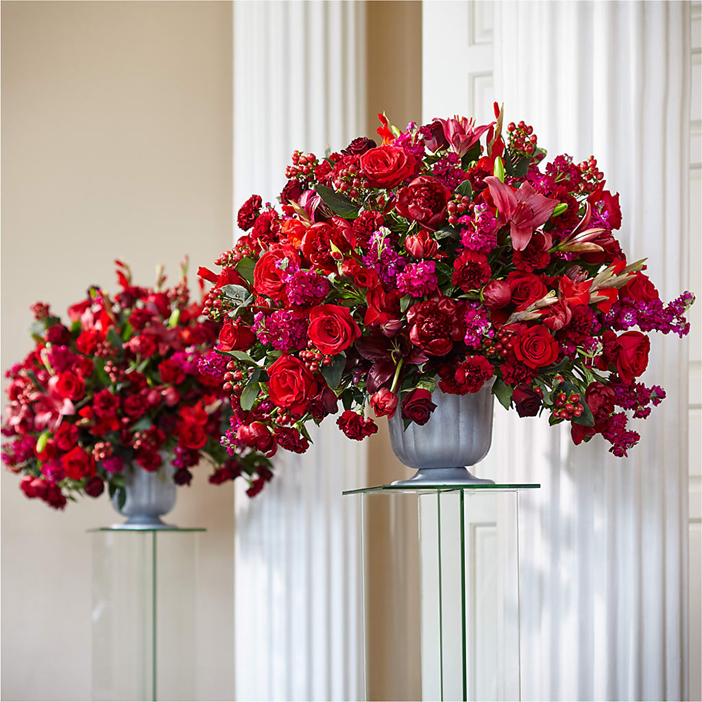 Love & Honor Arrangement – Touch Of Roses Inc, Visalia CA