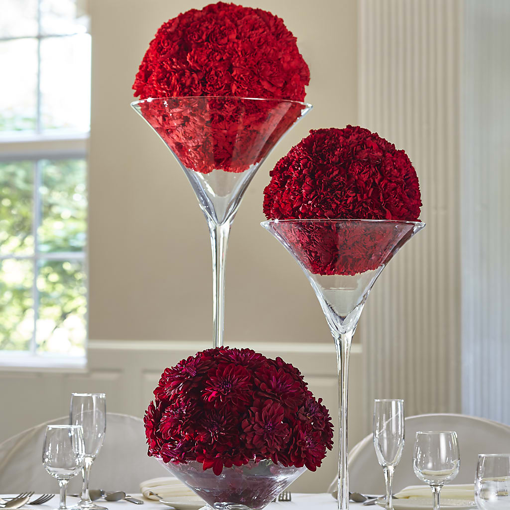 Our Special Vows Centerpiece – Touch Of Roses Inc, Visalia CA