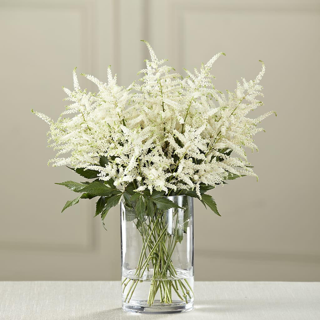 White Astilbe Bouquet – Touch Of Roses Inc, Visalia CA