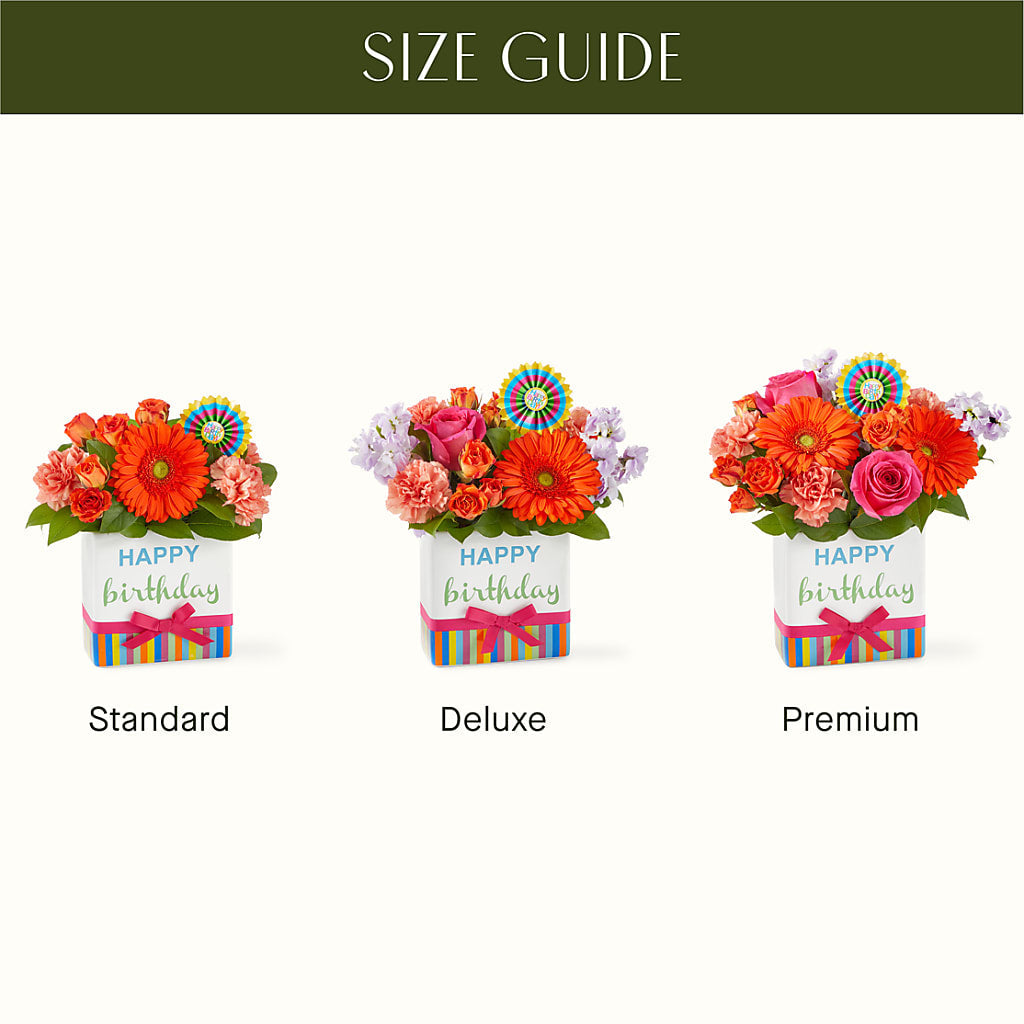 Birthday Surprise Bouquet –  Touch Of Roses, Visalia CA