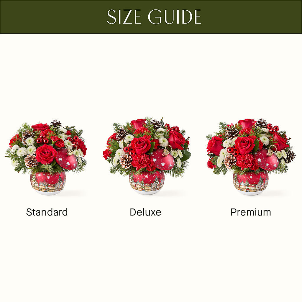 Christmas Carols Ornament –  Touch Of Roses, Visalia CA