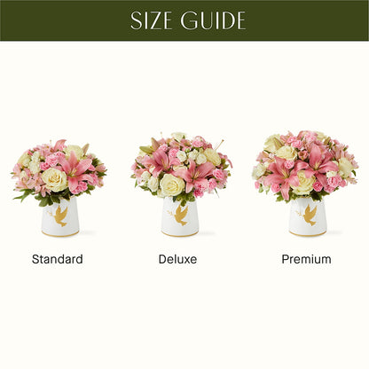 Gentle Healing Bouquet –  Touch Of Roses, Visalia CA