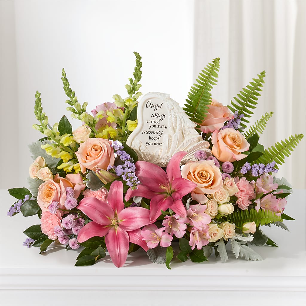 Gentle Light Arrangement –  Touch Of Roses Inc, Visalia CA
