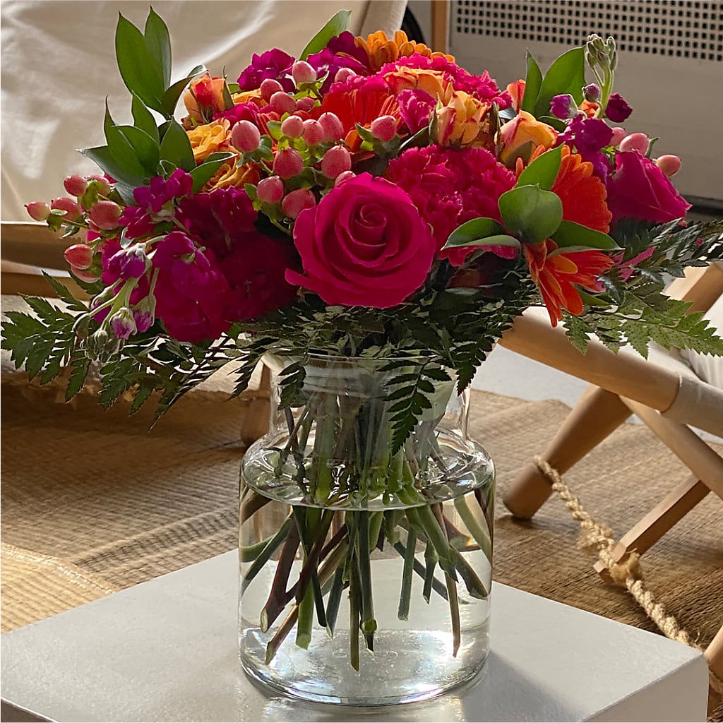 Fiesta Bouquet –  Touch Of Roses, Visalia CA