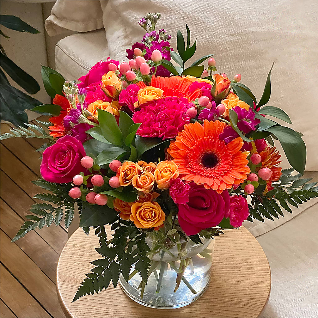Fiesta Bouquet –  Touch Of Roses, Visalia CA