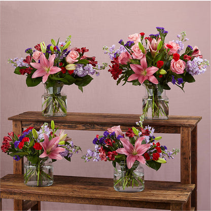 Romantique Bouquet –  Touch Of Roses, Visalia CA