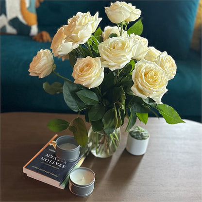 Long Stem Yellow Rose Bouquet –  Touch Of Roses, Visalia CA