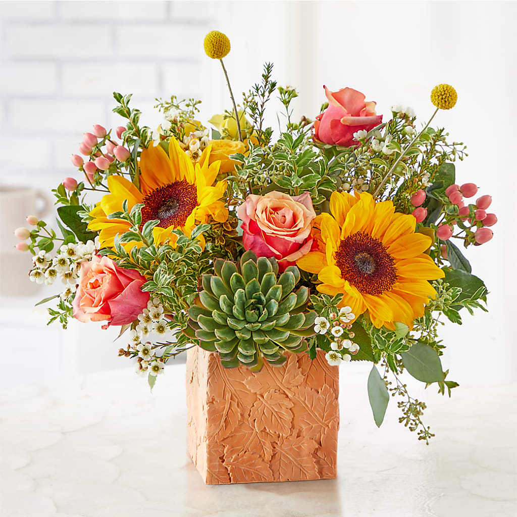 Sunflower Season Bouquet –  Touch Of Roses INC, Visalia CA