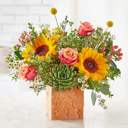 Sunflower Season Bouquet –  Touch Of Roses INC, Visalia CA