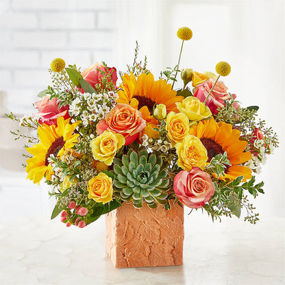 Sunflower Season Bouquet –  Touch Of Roses INC, Visalia CA