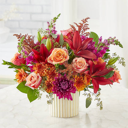 Burgundy Landscape Bouquet –  Touch Of Roses Inc, Visalia CA