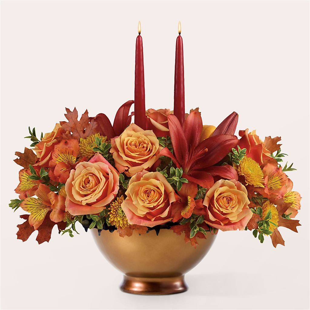Harvest Table Centerpiece –  Touch Of Roses Inc, Visalia CA