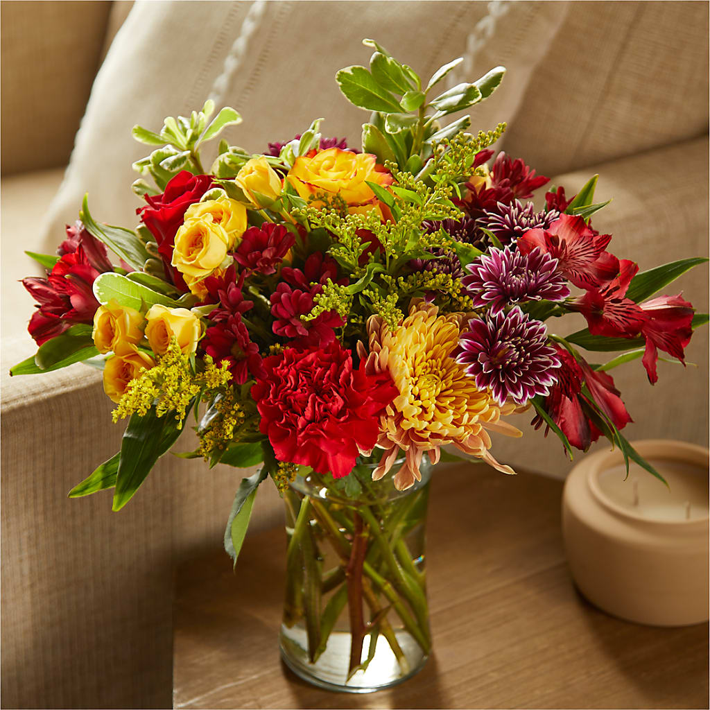 Fall Delight – A Florist Original –  Touch Of Roses, Visalia CA