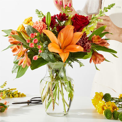 Fall Delight – A Florist Original –  Touch Of Roses, Visalia CA