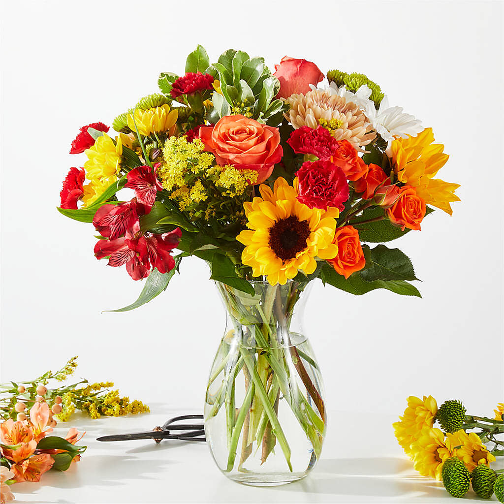 Fall Delight – A Florist Original –  Touch Of Roses, Visalia CA