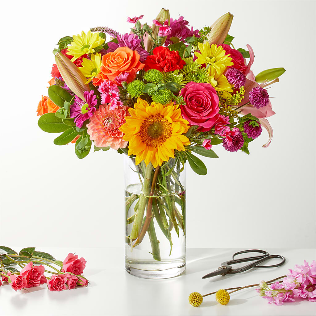 Cue the Confetti - A Florist Original –  Touch Of Roses, Visalia CA