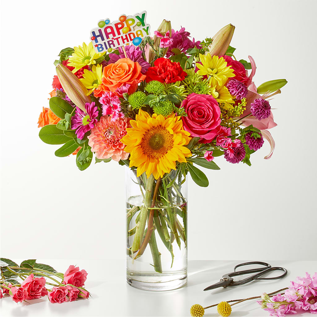 Cue the Confetti - A Florist Original –  Touch Of Roses, Visalia CA
