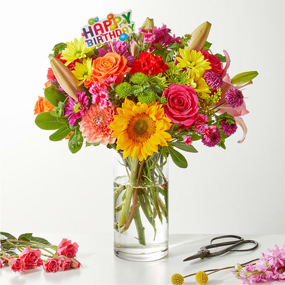 Cue the Confetti - A Florist Original –  Touch Of Roses, Visalia CA
