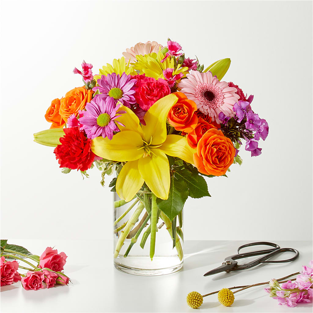 Cue the Confetti - A Florist Original –  Touch Of Roses, Visalia CA