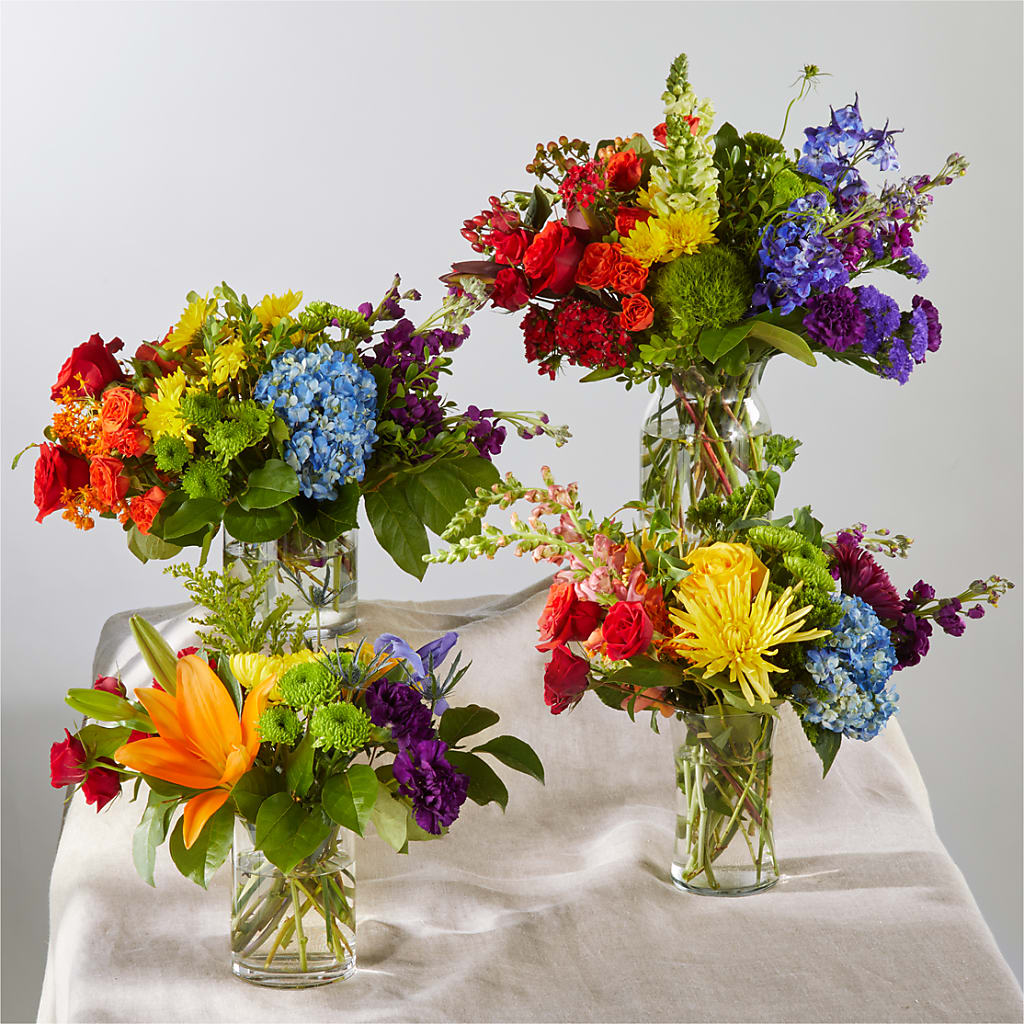 Summer Spectra - A Florist Original –  Touch Of Roses, Visalia CA